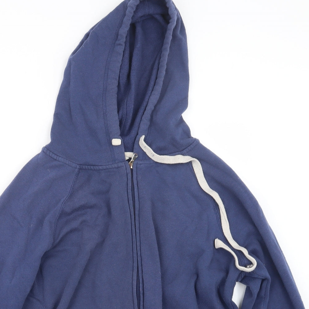 Peacocks Womens Blue   Full Zip Hoodie Size 20