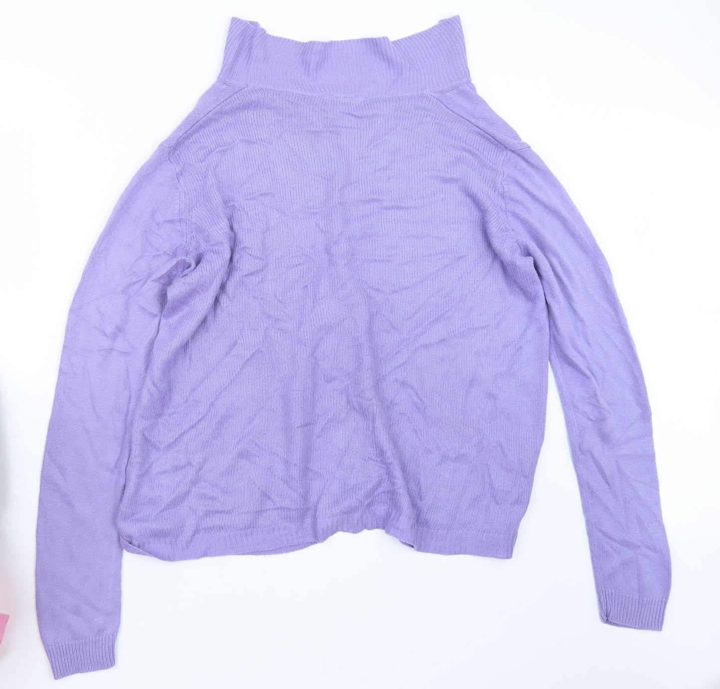Julipa Womens Purple  Knit Cardigan Jumper Size 12