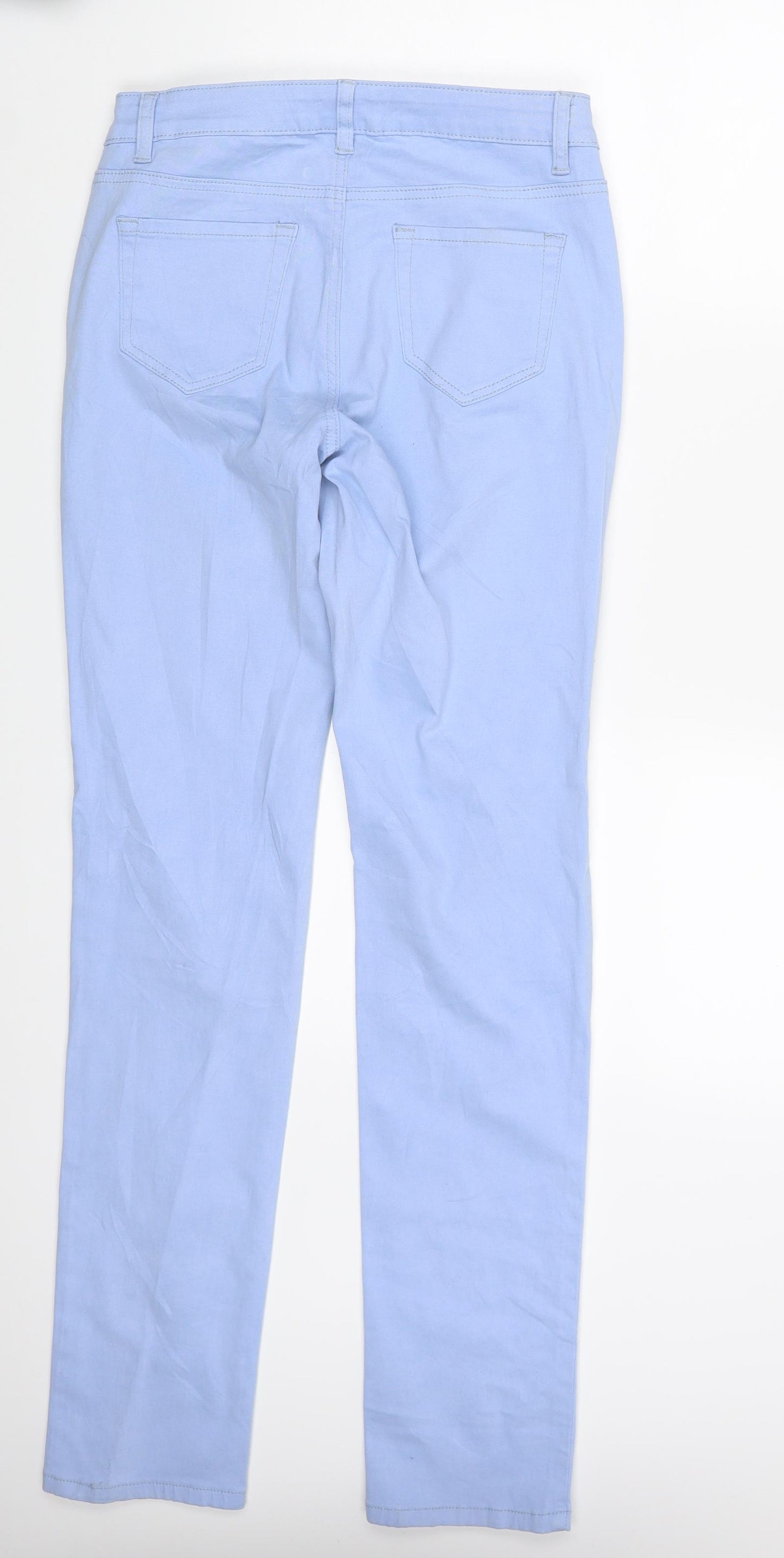 Preworn Womens Blue  Denim Skinny Jeans Size 29 in L32.5 in