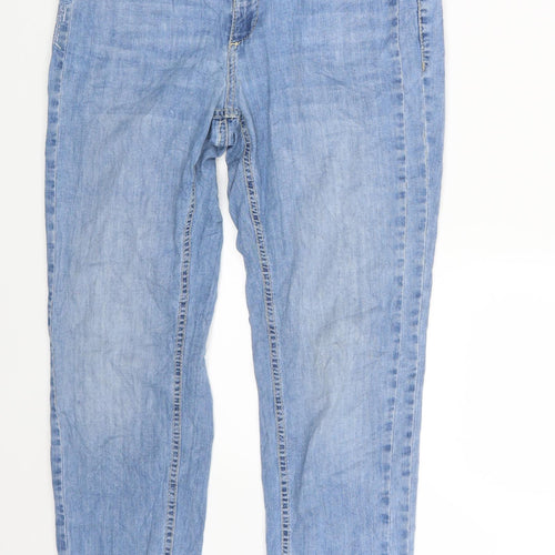 Mac Womens Blue  Denim Straight Jeans Size 28 in L25 in