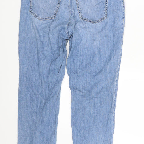 Mac Womens Blue  Denim Straight Jeans Size 28 in L25 in