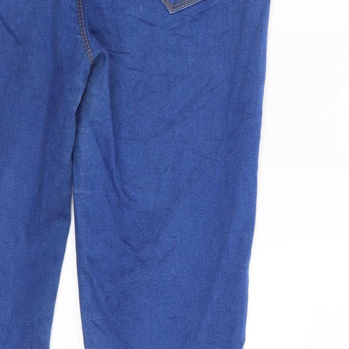 Denim Co. Womens Blue  Denim Jegging Jeans Size 12 L29 in