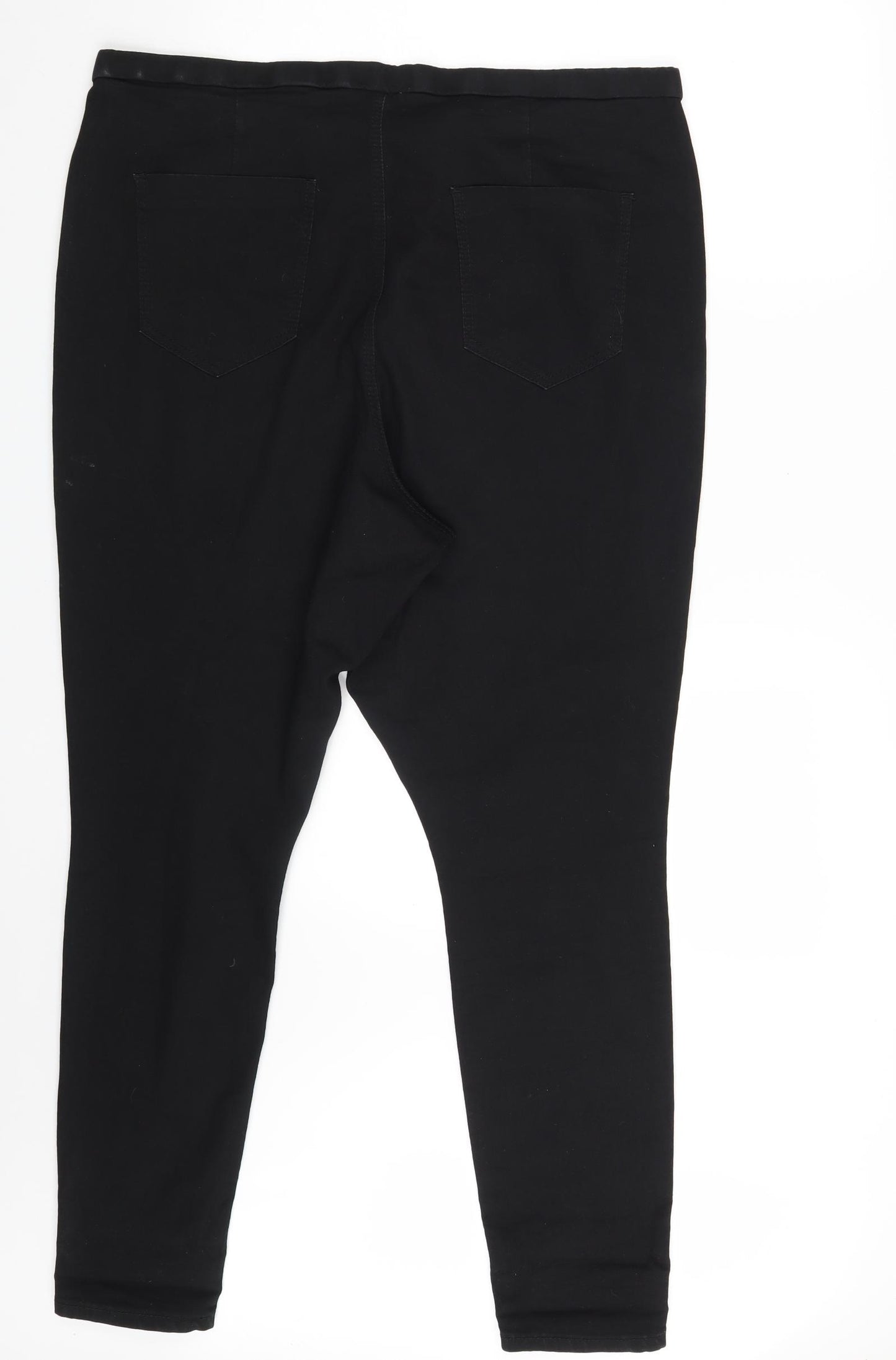 ASOS Womens Black  Denim Jegging Jeans Size 22 L29 in
