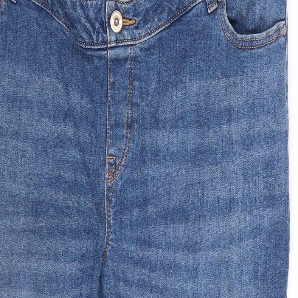 TU Womens Blue  Denim Jegging Jeans Size 18 L29 in