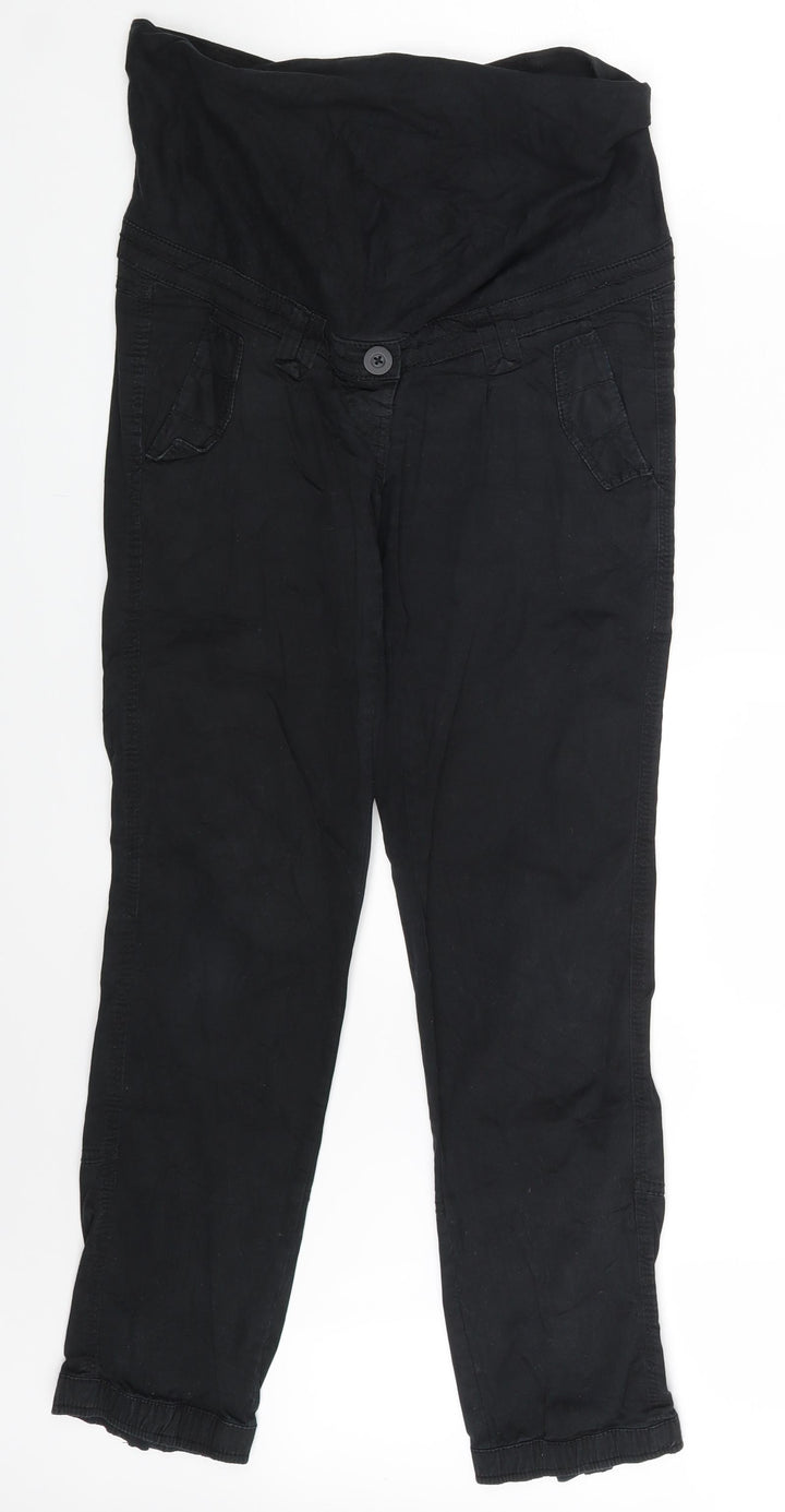 H&M Womens Black Denim Mom Jeans Size 8 L29 in