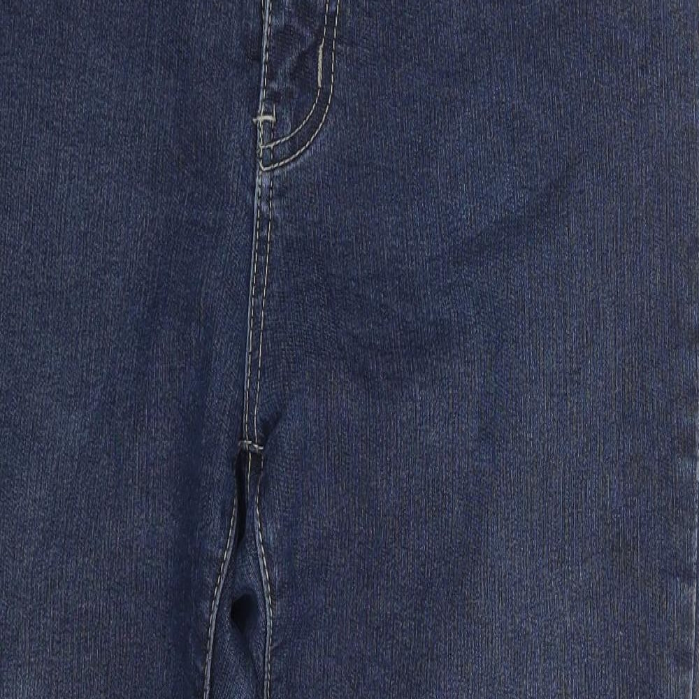 Kai Weishi Mens Blue  Denim Straight Jeans Size 32 in L29 in