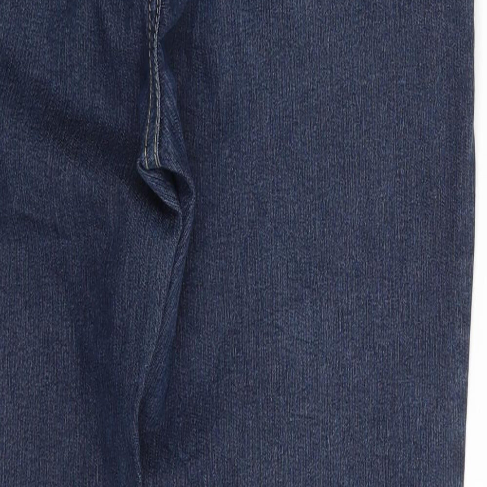 Kai Weishi Mens Blue  Denim Straight Jeans Size 32 in L29 in