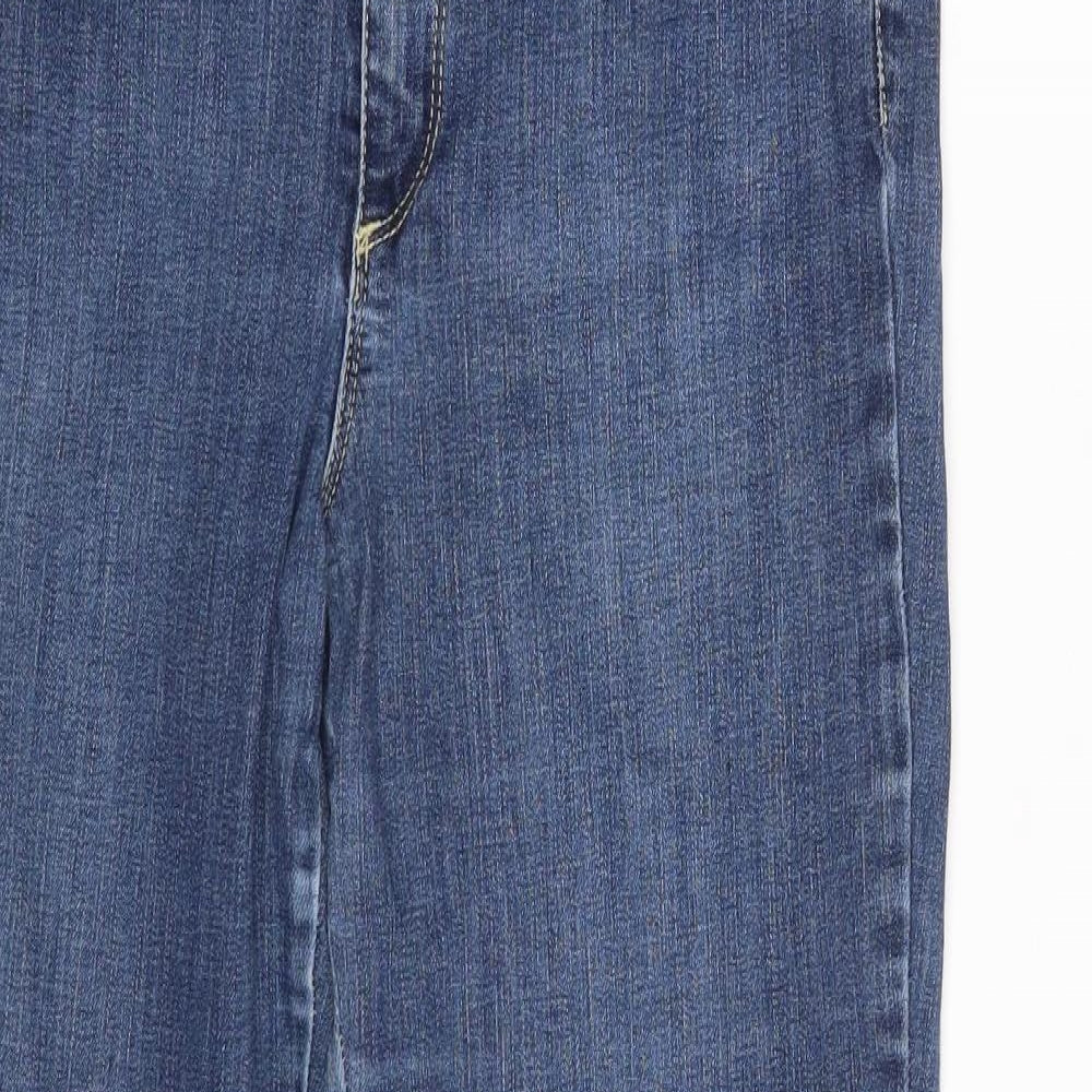 JOY JEANS Womens Blue  Denim Straight Jeans Size 28 in L29 in
