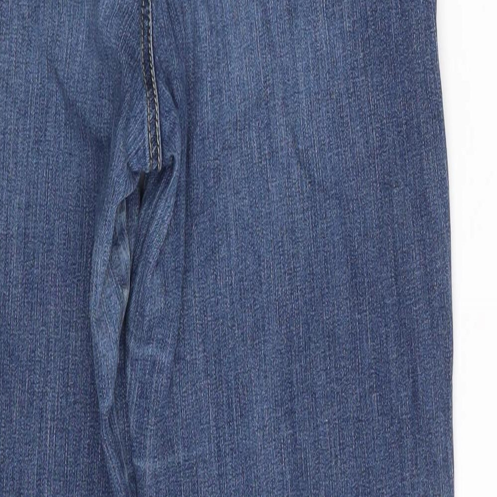 JOY JEANS Womens Blue  Denim Straight Jeans Size 28 in L29 in