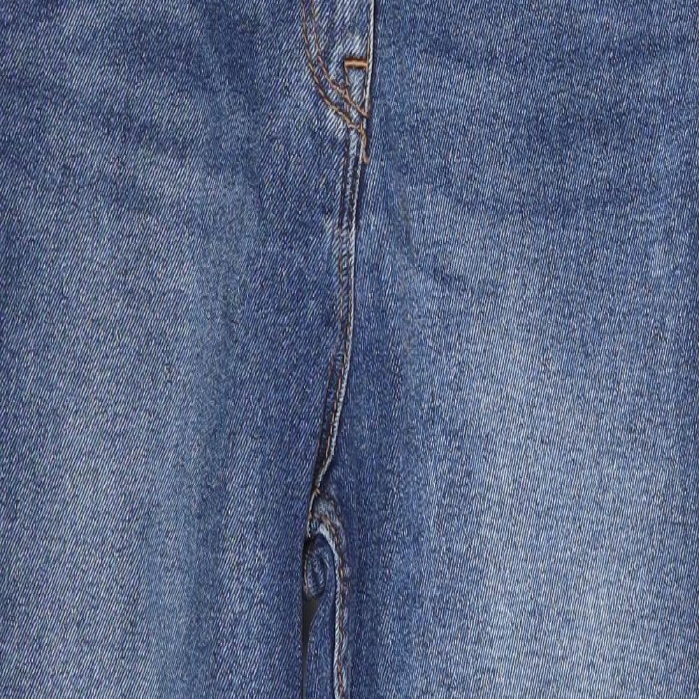NEXT Womens Blue  Denim Cropped Jeans Size 12 L24 in