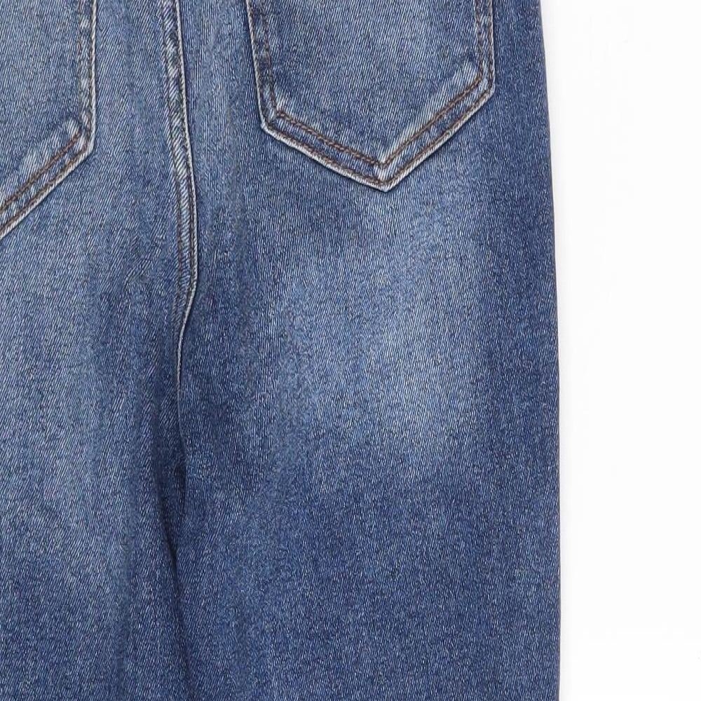NEXT Womens Blue  Denim Cropped Jeans Size 12 L24 in
