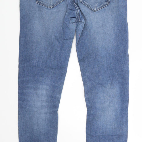 H&M Womens Blue  Denim Skinny Jeans Size 26 in L27 in