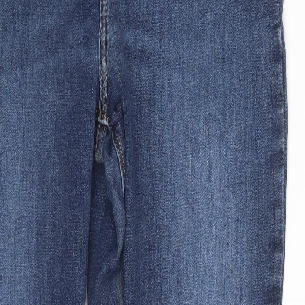 River Island Womens Blue  Denim Skinny Jeans Size 14 L28 in