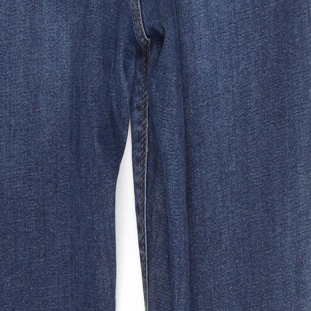 River Island Womens Blue  Denim Skinny Jeans Size 14 L28 in