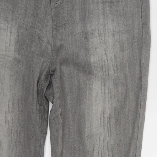 Best Connections Womens Grey  Denim Skinny Jeans Size 30 in L28 in