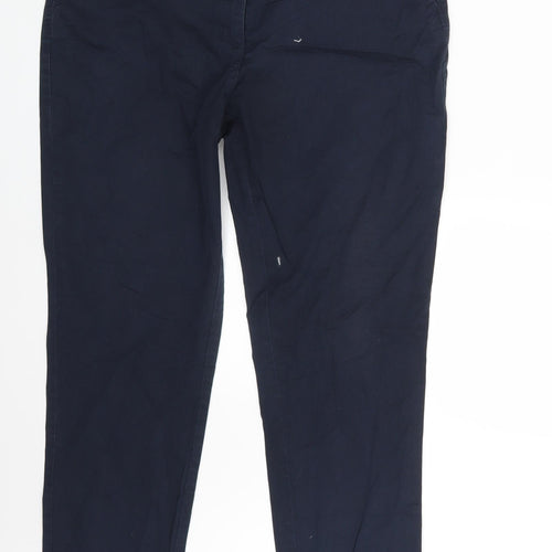 Canda Womens Blue   Chino Trousers Size 32 in L29 in