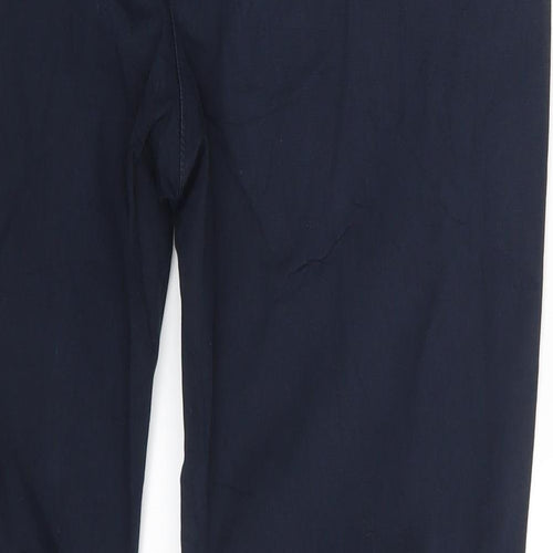 Canda Womens Blue   Chino Trousers Size 32 in L29 in
