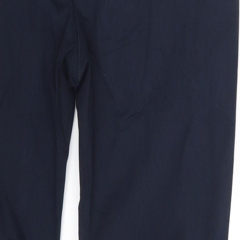 Canda Womens Blue   Chino Trousers Size 32 in L29 in