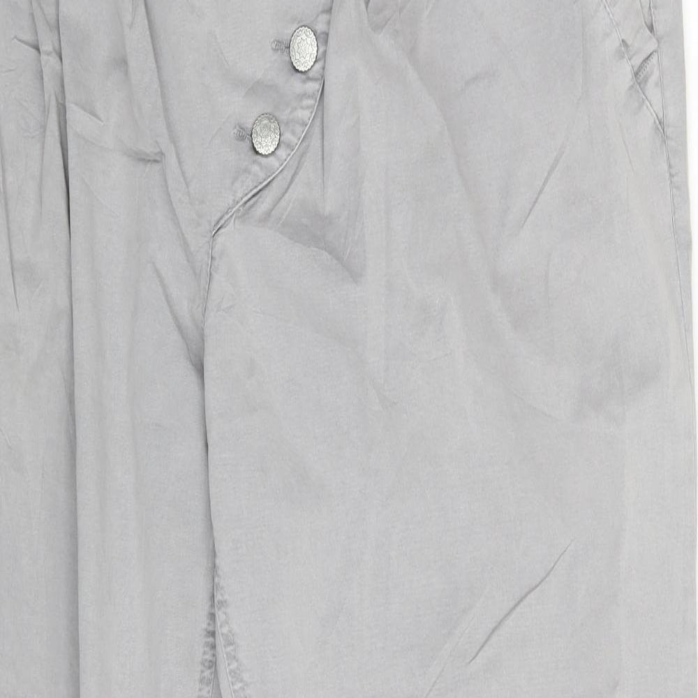 Rainbow Womens Grey  Denim Chino Trousers Size 18 L29 in