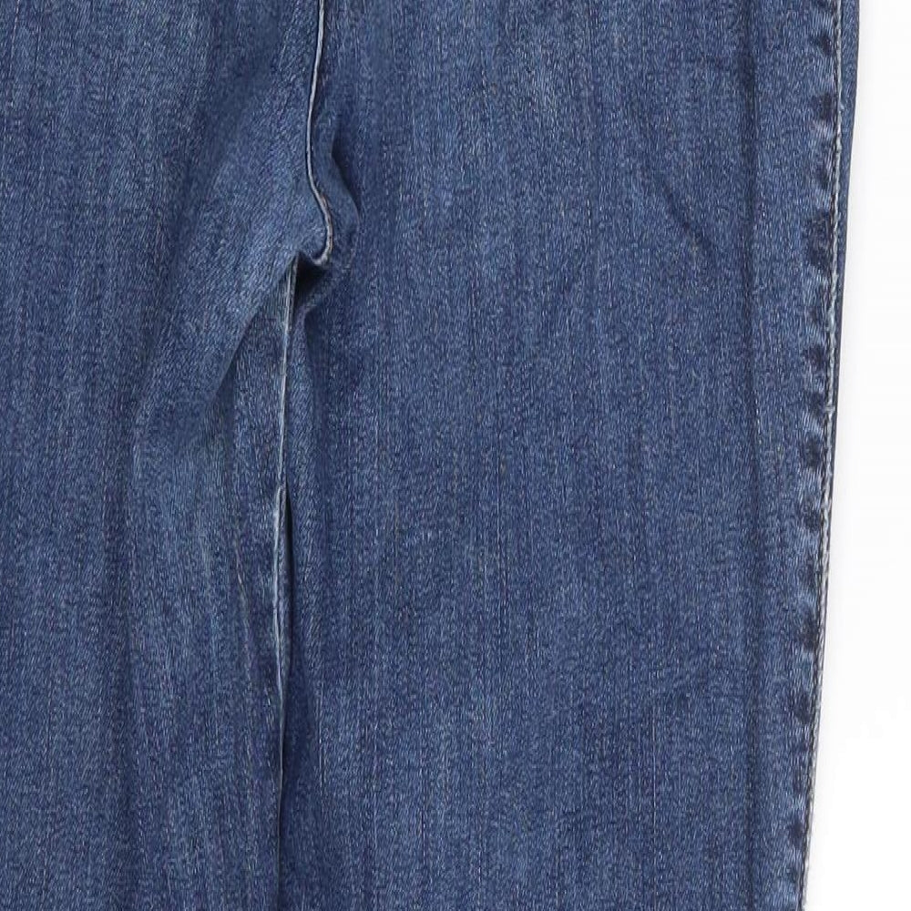 BRAX Womens Blue  Denim Straight Jeans Size 30 in L29 in