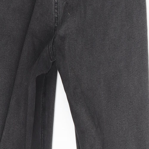 Denim Co. Womens Grey  Denim Skinny Jeans Size 12 L27 in