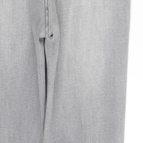 Denim Co. Womens Grey  Denim Skinny Jeans Size 14 L27 in