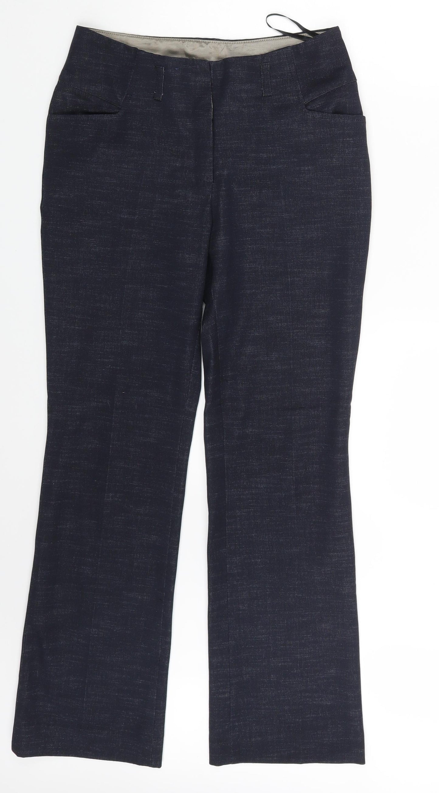 NEXT Womens Blue   Dress Pants Trousers Size 8 L30 in
