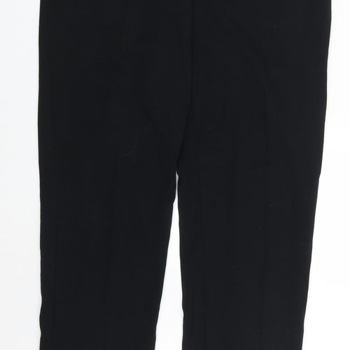 M&S Womens Black   Trousers  Size 12 L30 in