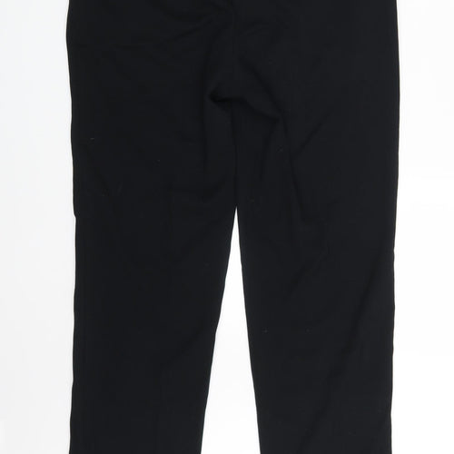 M&S Womens Black   Trousers  Size 12 L30 in