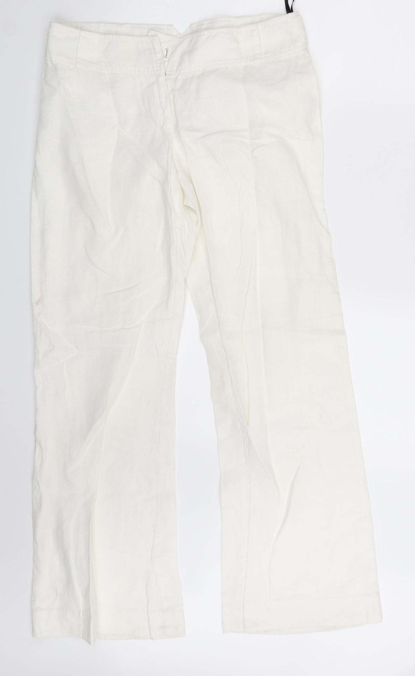 Warehouse Womens Ivory   Sweatpants Trousers Size 10 L31 in