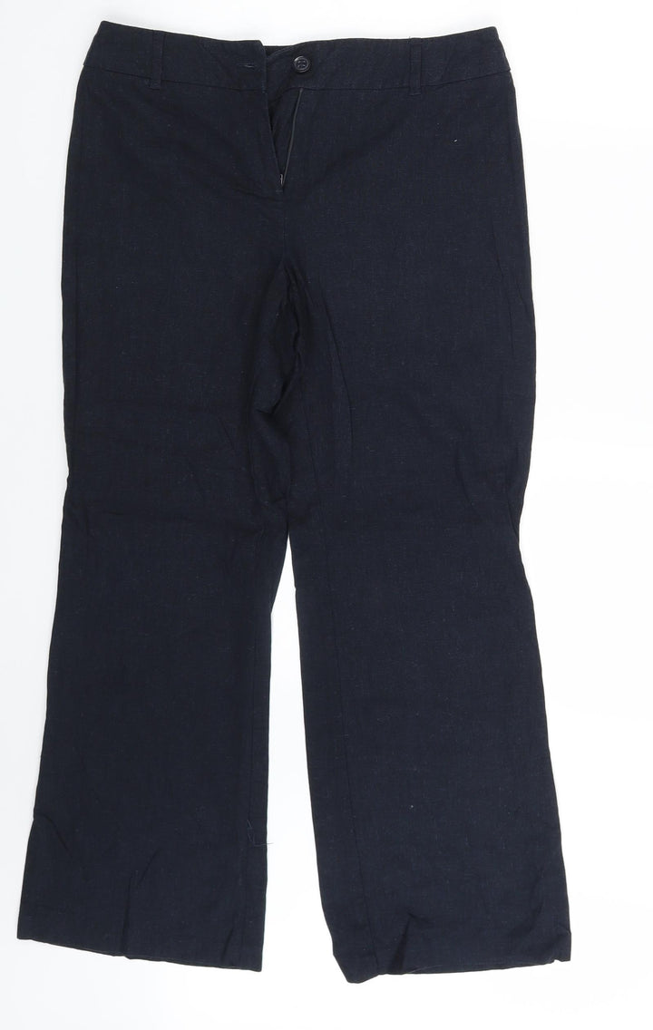 Debenhams Womens Blue Sweatpants Trousers Size 10 L27 in