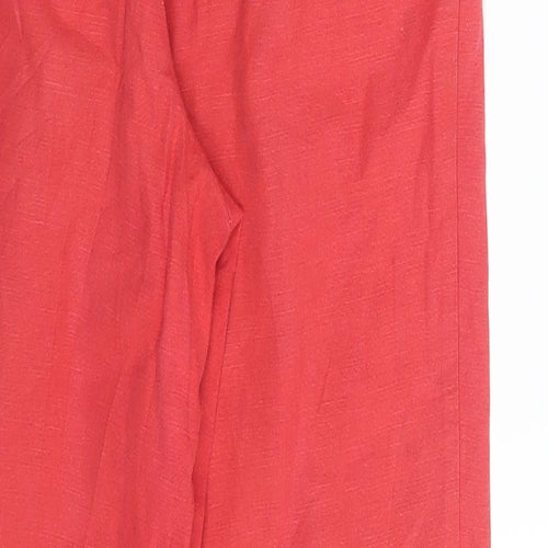 Preworn Womens Pink   Trousers  Size 26 in L27 in