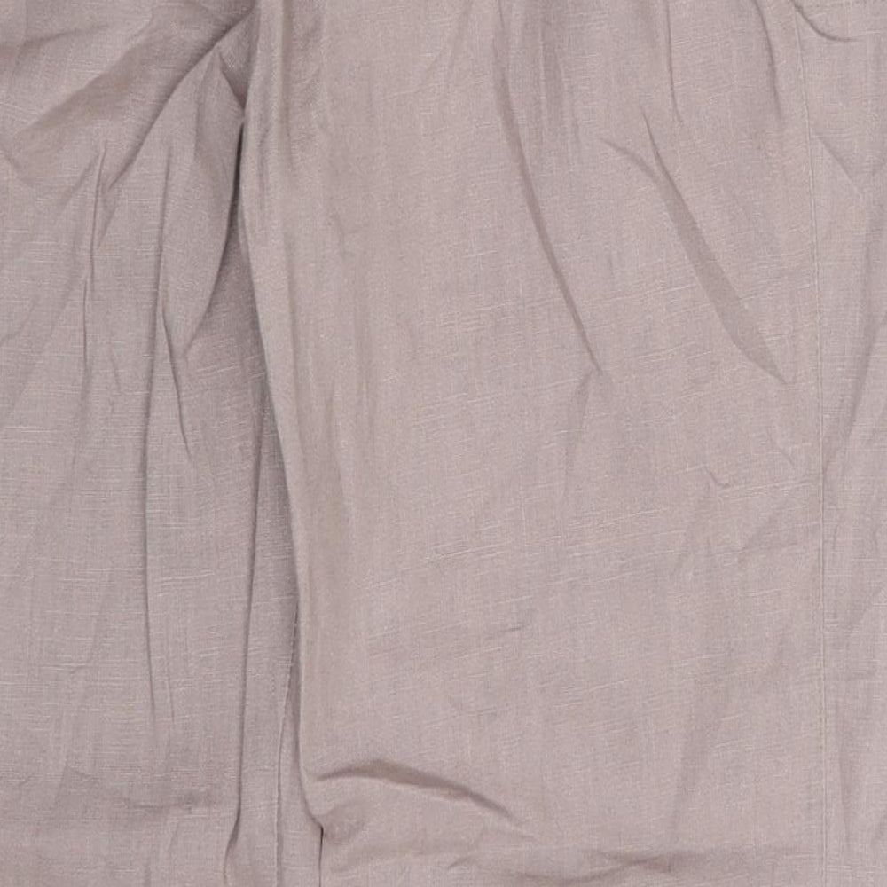 Gonto Womens Pink   Chino Trousers Size 14 L28 in