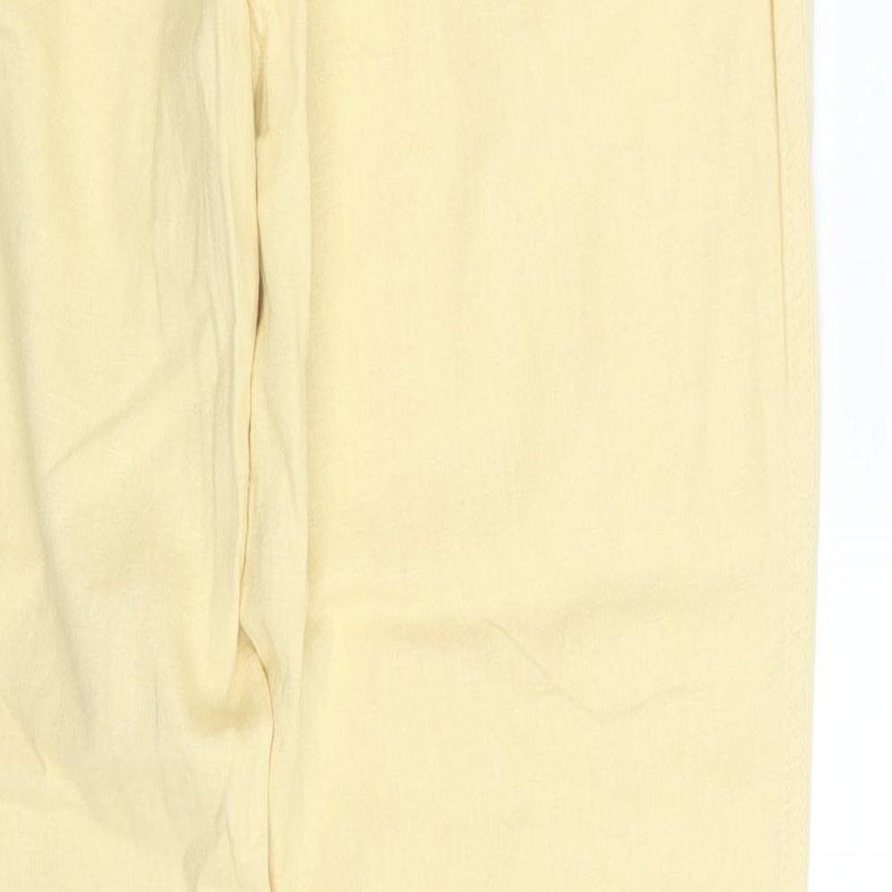 NEXT Womens Yellow   Sweatpants Trousers Size 8 L31 in