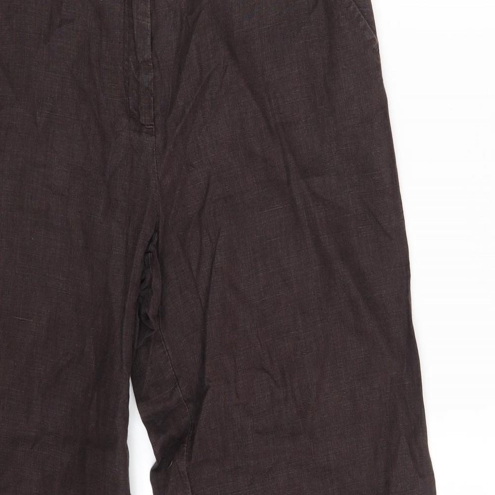 Sasperilla Womens Purple   Trousers  Size 12 L31 in