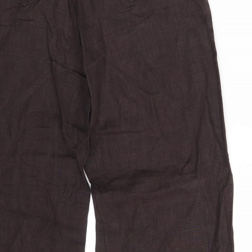 Sasperilla Womens Purple   Trousers  Size 12 L31 in