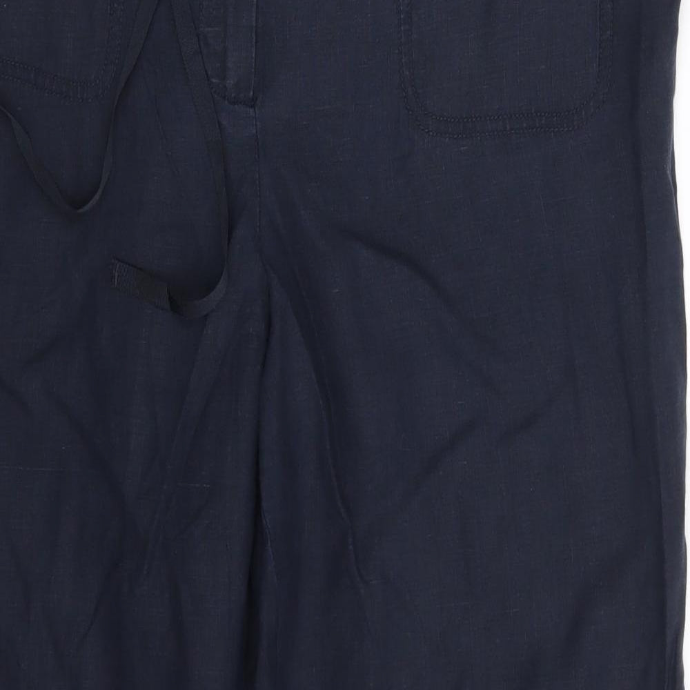 M&S Womens Blue   Sweatpants Trousers Size 18 L29 in