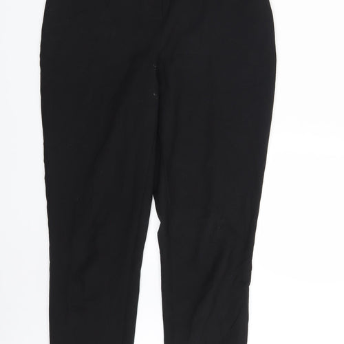 F&F Womens Black   Chino Trousers Size 8 L27 in