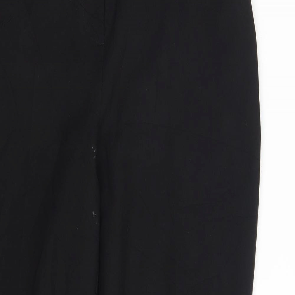 F&F Womens Black   Chino Trousers Size 8 L27 in