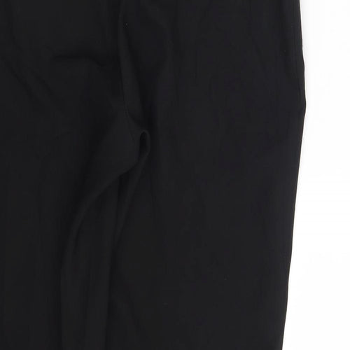 F&F Womens Black   Chino Trousers Size 8 L27 in