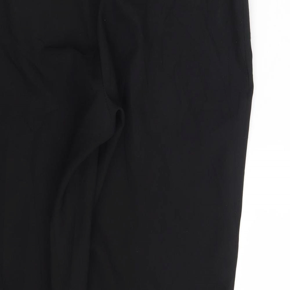 F&F Womens Black   Chino Trousers Size 8 L27 in