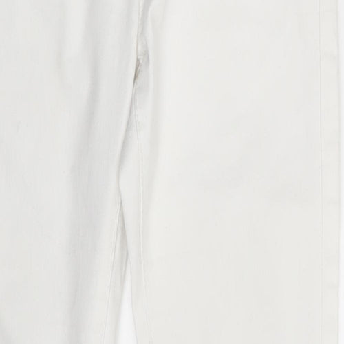 Denim Co. Womens White  Denim Jegging Jeans Size 6 L29 in