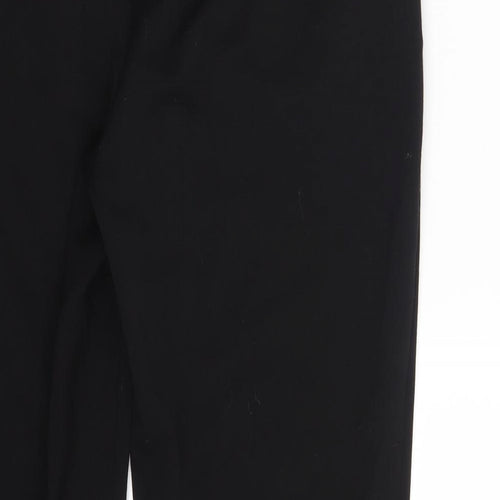M&S Womens Black   Trousers  Size 12 L26 in