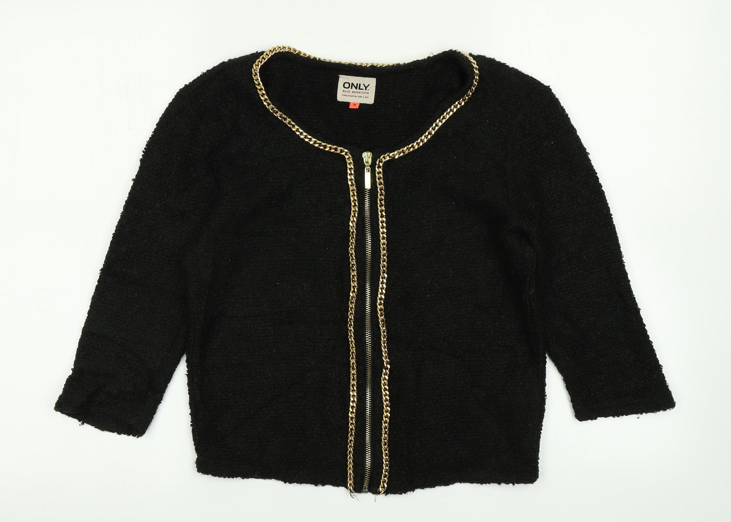 Only Womens Black   Jacket Blazer Size M