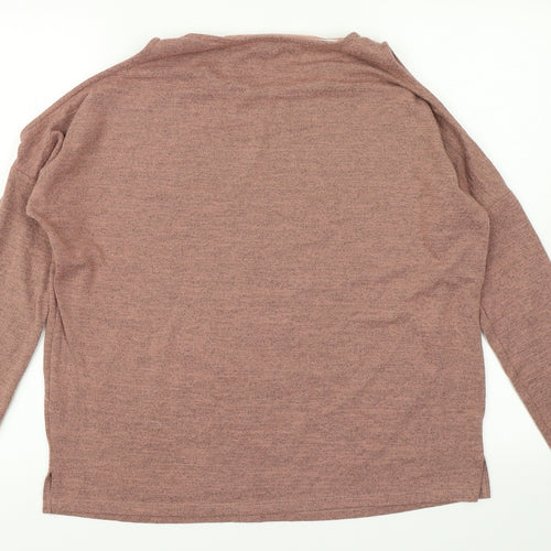 Atmosphere Womens Pink   Basic T-Shirt Size 12  - Cold Shoulder
