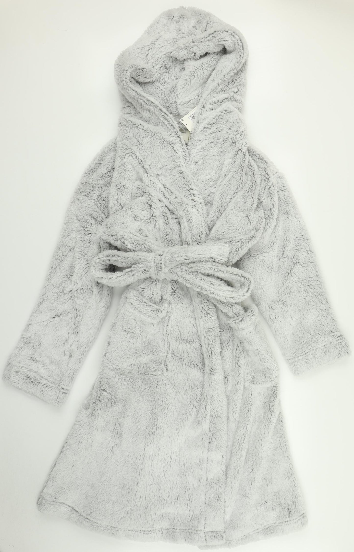 M&S Womens Grey Solid  Top Robe Size XL