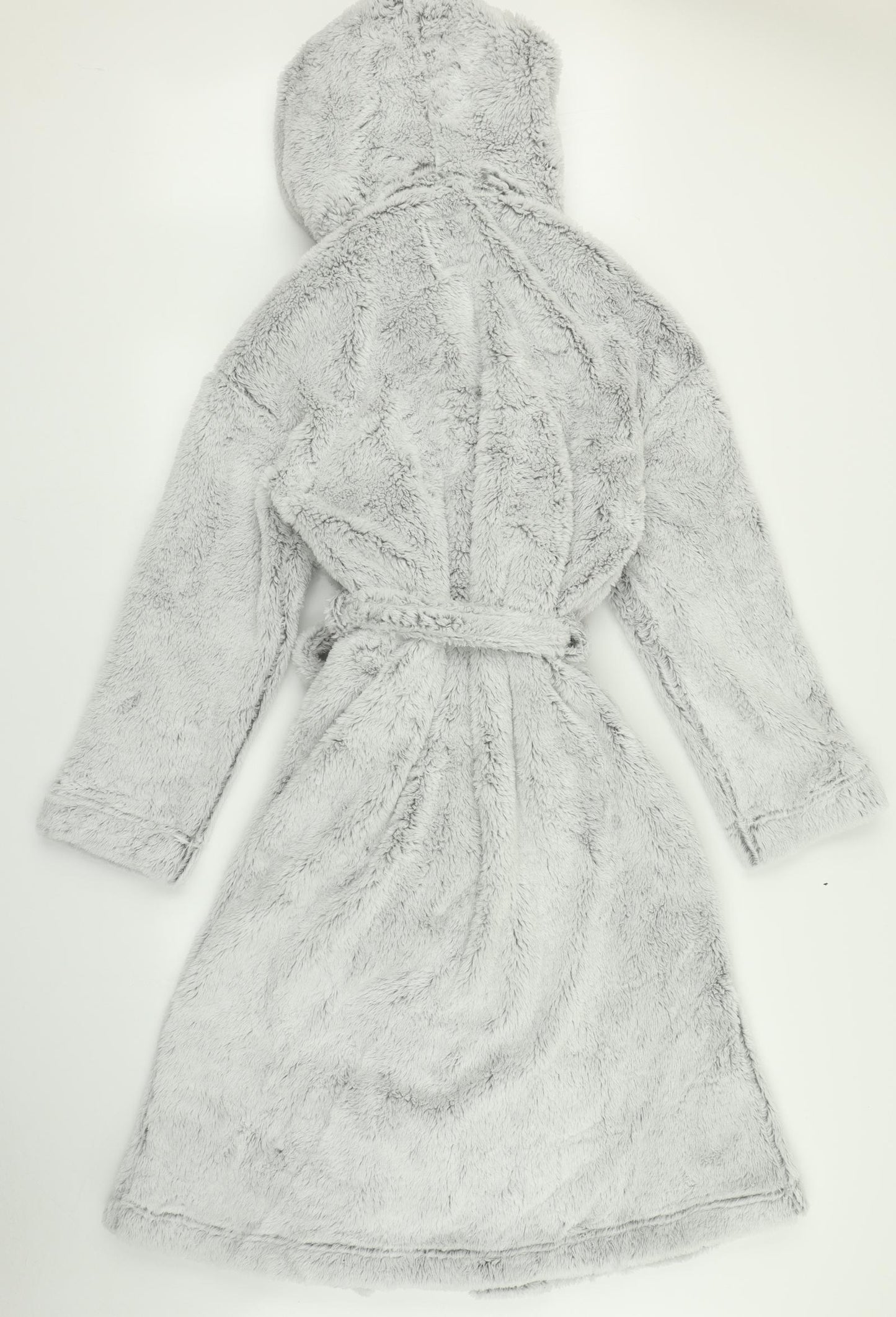 M&S Womens Grey Solid  Top Robe Size XL