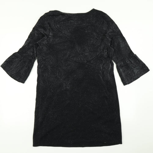 F&F Womens Black   A-Line  Size 14  - Bell sleeve