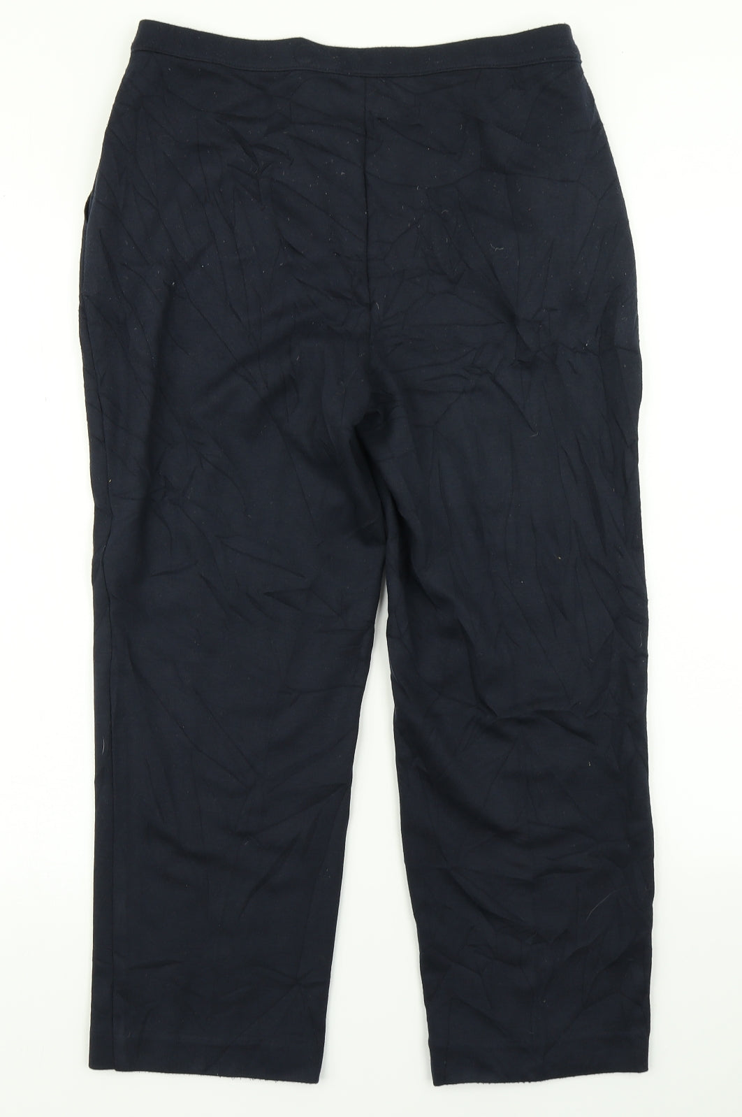 Classic Womens Blue   Pedal Pusher Trousers Size 12 L23 in