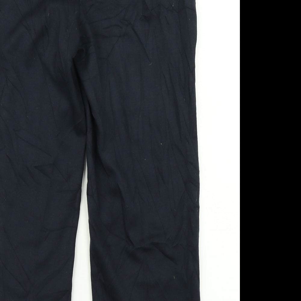 Classic Womens Blue   Pedal Pusher Trousers Size 12 L23 in